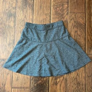 Banana republic tweed gray skirt